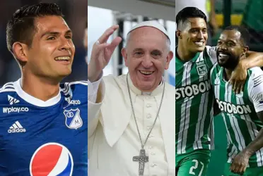 El Papa Francisco tuvo la oportunidad hace algún tiempo de bendecir la camiseta de un equipo colombiano que no es tan famoso como los tradicionales.