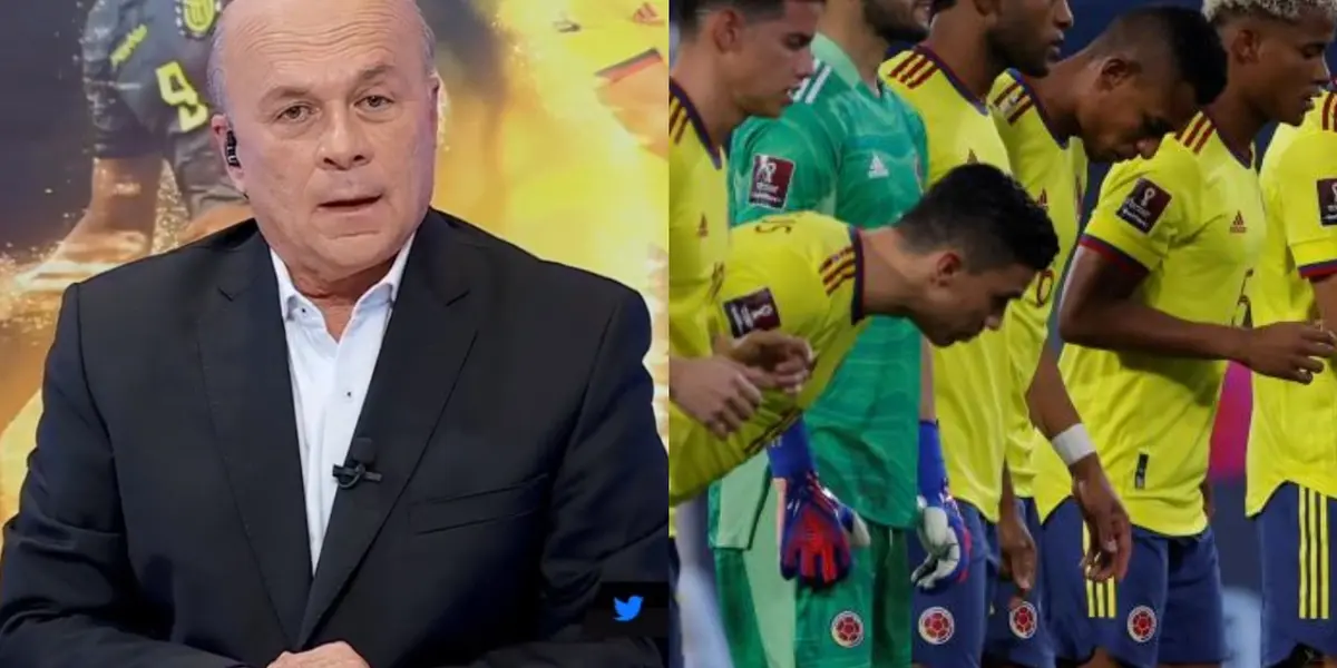 El polémico comunicador habló de la derrota de la Selección Colombia en Argentina y lanzó unos dardos ácidos a los jugadores y al cuerpo técnico. 