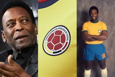 El Rey Pelé está muy grave de salud, en Colombia un ex jugador lo admira y lo respeta grandemente.