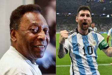 El Rey Pelé tuvo un gesto con Lionel Messi y Argentina que nadie esperaba.