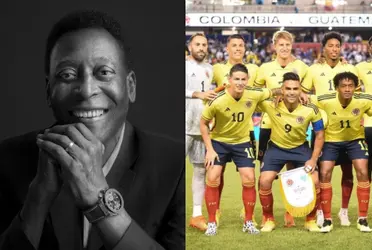 El Rey Pelé en vida tuvo un gran gesto con un jugador de la Selección Colombia.