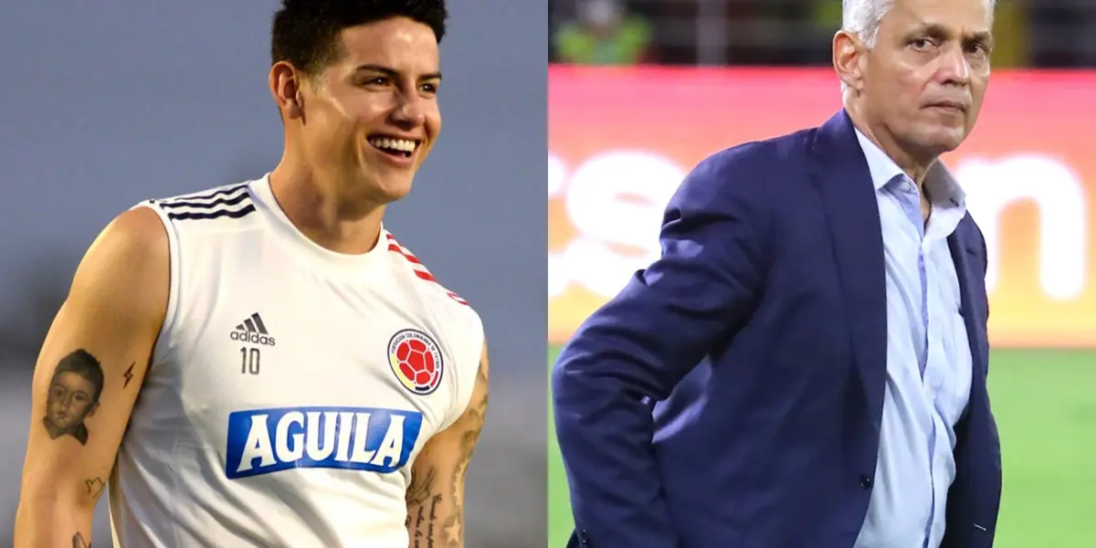 En la Selección Colombia ya se comienzan a mover las piezas y James Rodríguez quiere un puesto de titular en el equipo que dirige Reinaldo Rueda. 