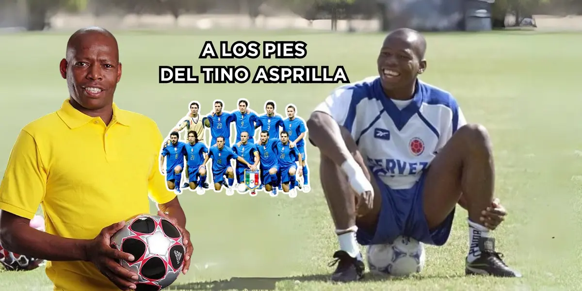 Faustino Asprilla es muy respetado por parte de una de las leyendas de la Selección Italia.