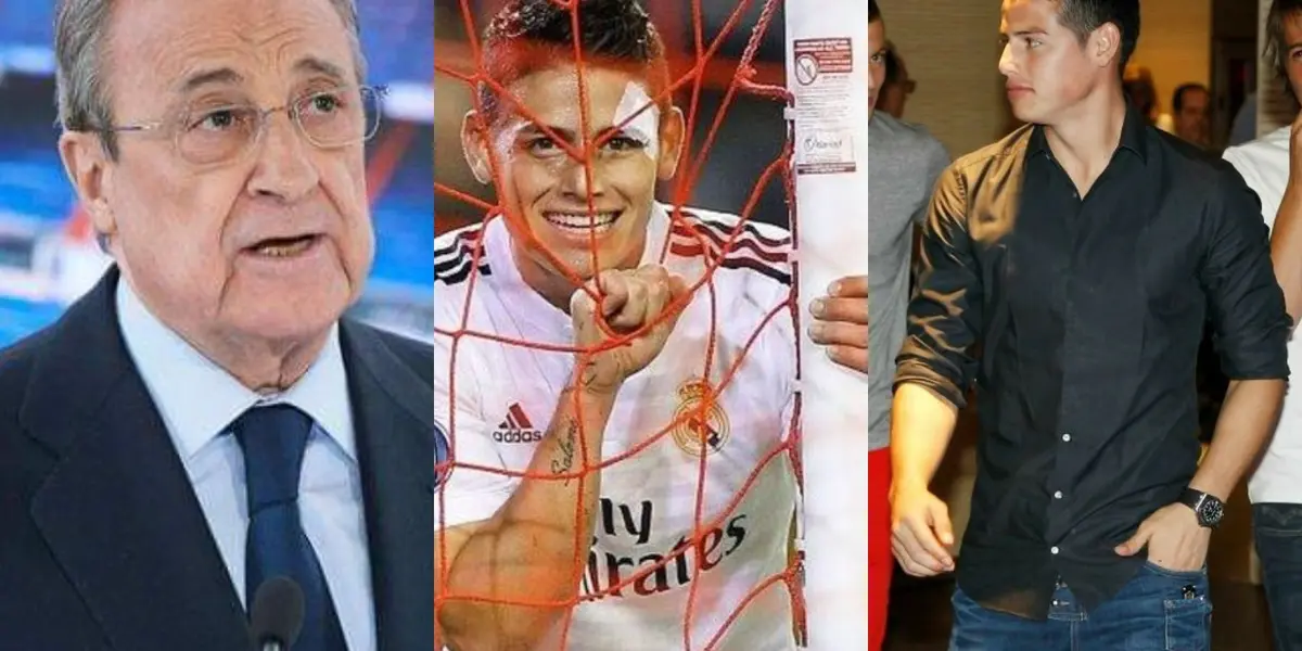 Florentino Pérez afectó a James Rodríguez cuando salió del Real Madrid, pocos lo saben y en el vídeo que está abajo te contamos qué sucedió ⬇️⬇️⬇️