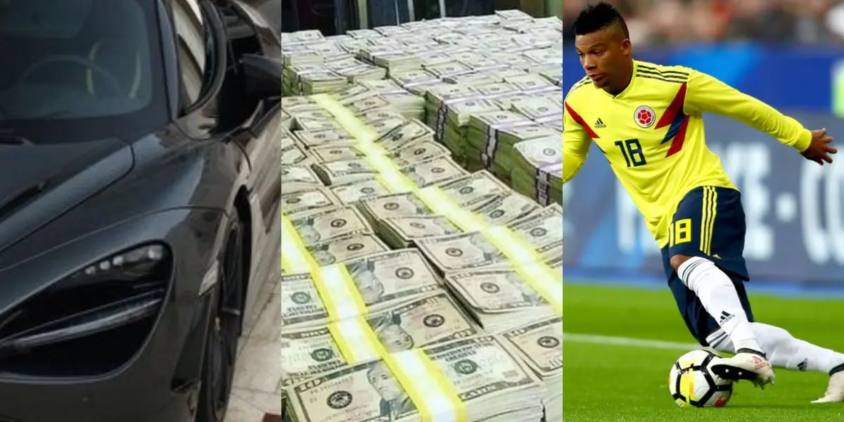Frank Fabra la rompe en Boca Juniors, su ficha vale miles de dólares y mostró un lujoso auto en las redes sociales.
