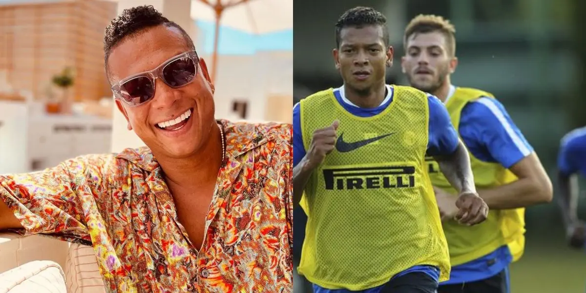 Fredy Guarín compartió en las redes sociales su nuevo peinado y sorprendió a más de uno en Colombia.