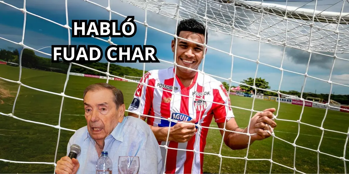 Fuad Char rompió el silencio sobre el caso de Teófilo Gutiérrez y su vuelta a Junior FC.
