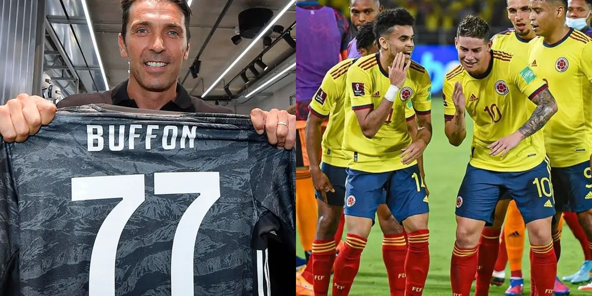 Gianluigi Buffon tiene una profunda admiración y respeto por un jugador que pasó por la Selección Colombia. 