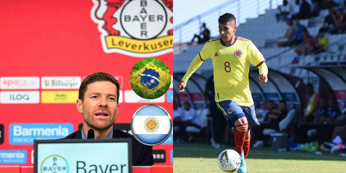 Gustavo Puerta fue comprado por el Bayer Leverkusen pero Xabi Alonso le hizo una mala jugada al colombiano.