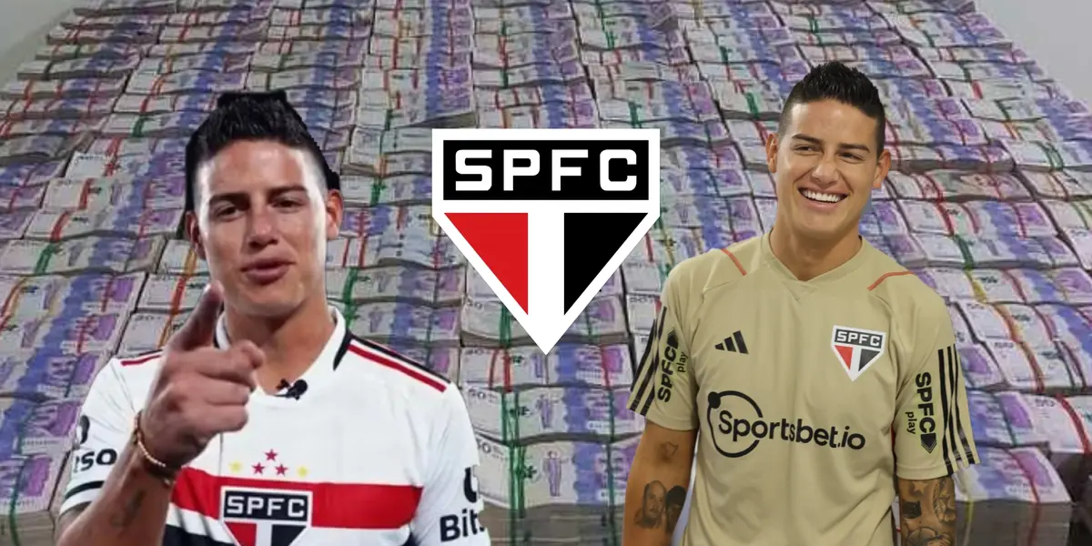James gana $17 mil millones y se reveló la jugada de Sao Paulo para buscar dinero