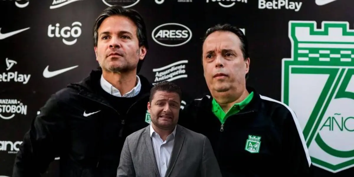 José Luis Alarcón mandó un mensaje contundente sobre Atlético Nacional y los directivos tiemblan.