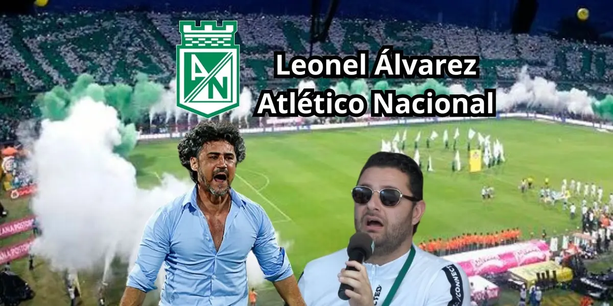 José Luis Alarcón reaccionó al tema de Leonel Álvarez y Atlético Nacional.