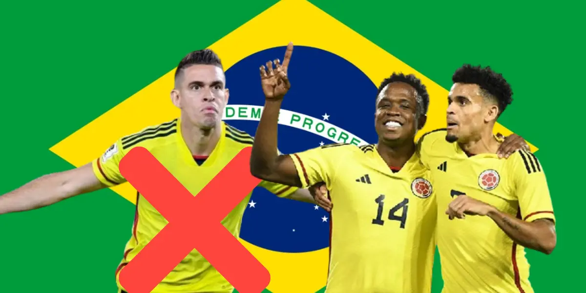 Jugador colombiano podría llegar al fútbol brasileño de cara al 2024. 
