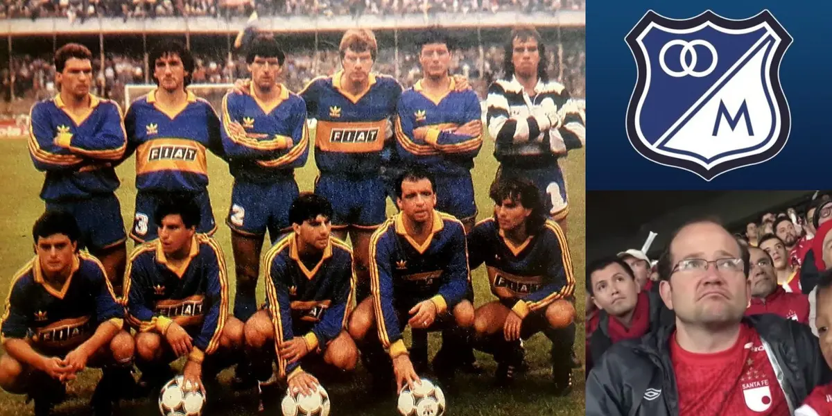 Jugó en Boca Juniors y es muy querido en Colombia. Fue un jugador muy controversial.