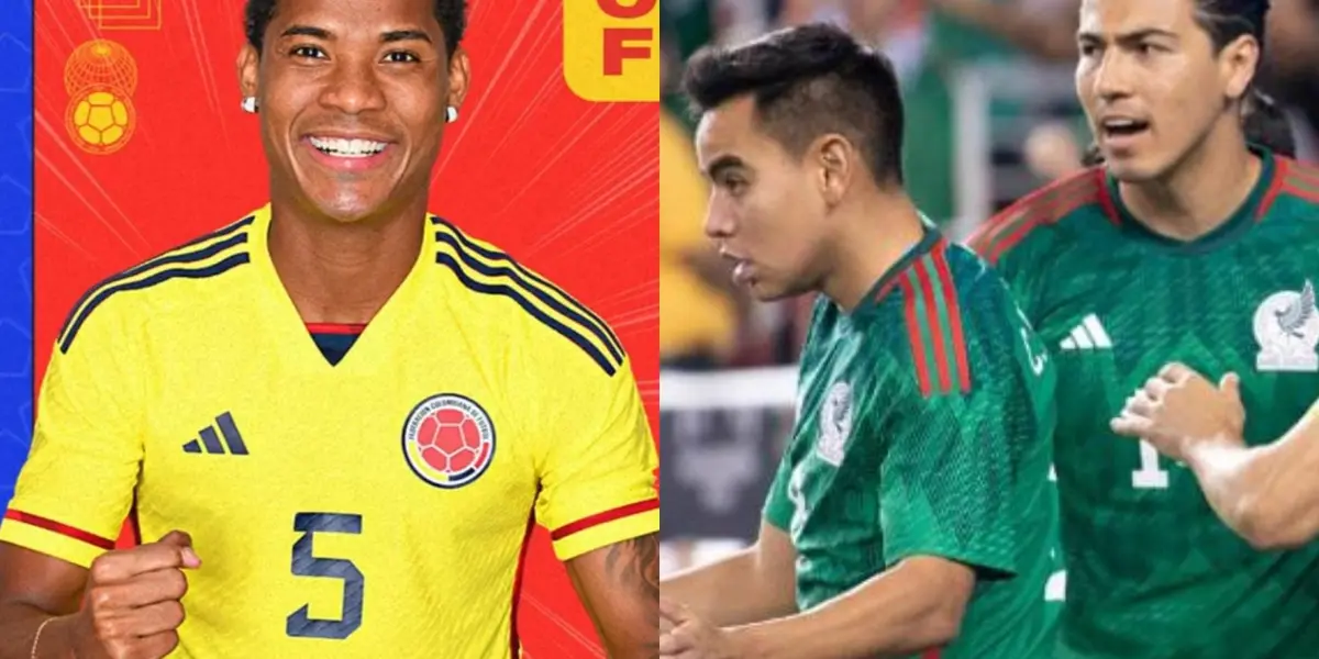 La Selección Colombia le ganó a México y Wilmar Barrios fue protagonista de una jugada que le da la vuelta al mundo.