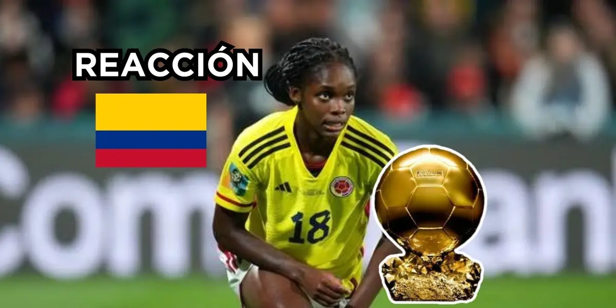 Linda Caicedo fue ninguneada en el Balón de Oro Femenino 2023 y la colombiana reaccionó en el acto de forma peculiar.