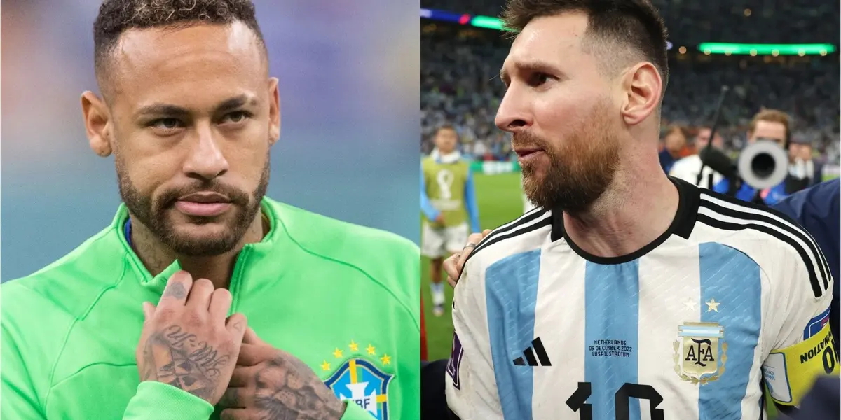 Lionel Messi le da una clara lección de humildad y patriotismo a Neymar.