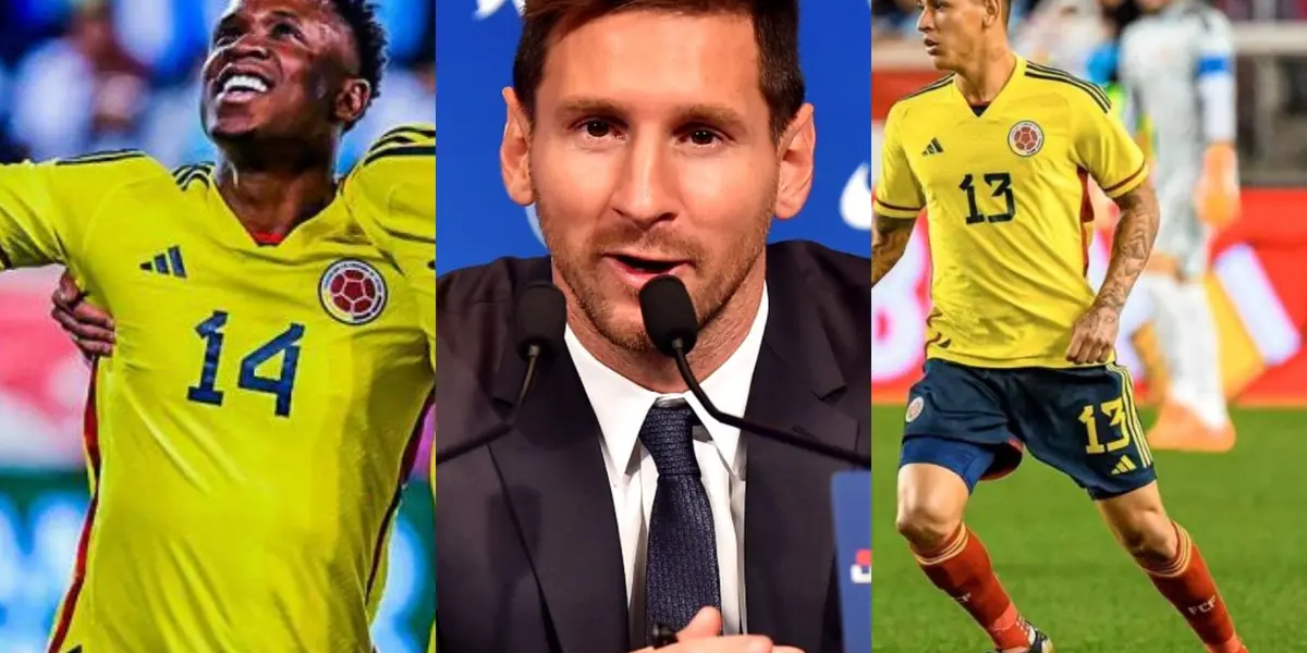 Lionel Messi antes de viajar al Mundial de Qatar 2022 destacó a un jugador de la Selección Colombia.