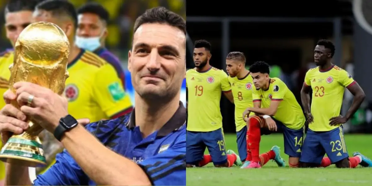 Lionel Scaloni extrañó a la Selección Colombia en el Mundial Qatar 2022 y el estratega argentino ahora va a dirigir a un peculiar equipo.
