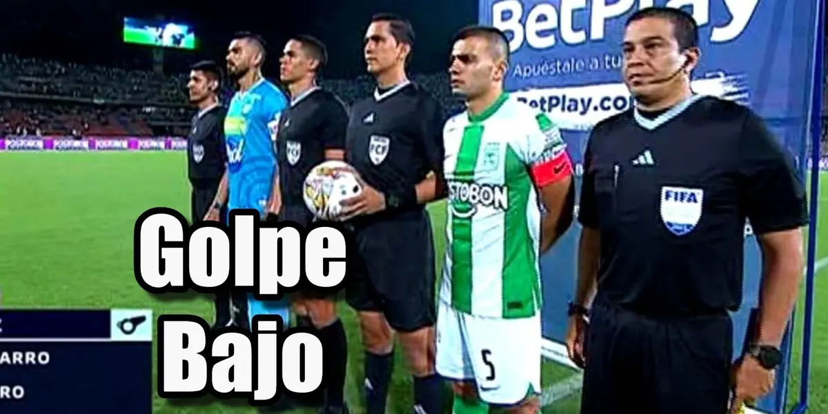 Los hinchas de Atlético Nacional le dan un golpe bajo al Verde en el juego contra Jaguares de Córdoba.