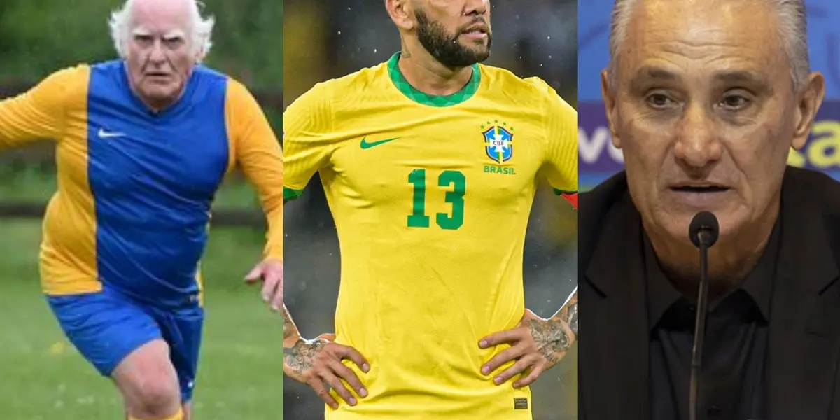 Los hinchas de la Selección de Brasil no estuvieron de acuerdo con la convocatoria de Dani Alves para Catar 2022