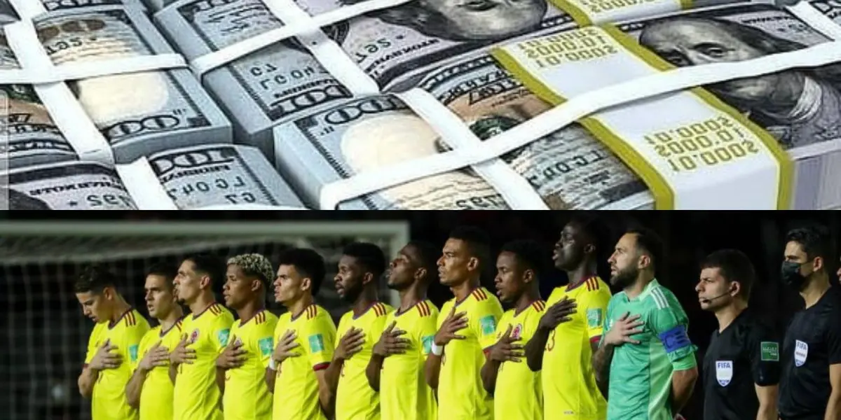 Los jugadores de la Selección Colombia perdieron una millonada por no clasificar al Mundial de Qatar 2022.