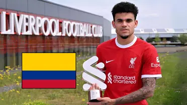 Luis Díaz premiado por el Liverpool de Inglaterra