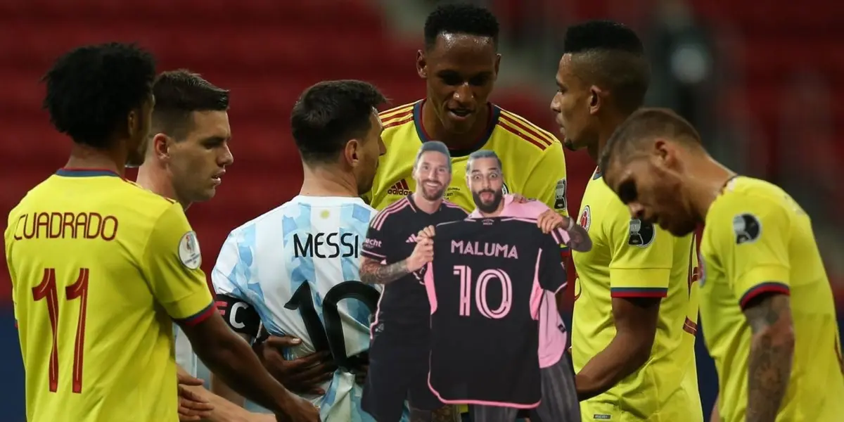 Maluma tuvo un encuentro con Lionel Messi en el Inter de Miami.