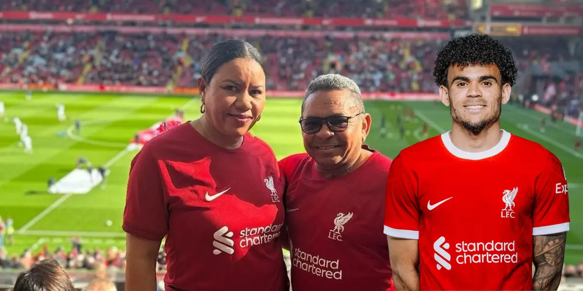   Mané Díaz es la nueva estrella del Liverpool. Foto Mané Díaz tomada de Twitter @PSierraR y Luis de Liverpool FC Web Site.