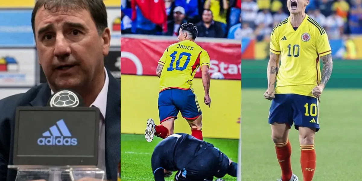 Néstor Lorenzo hizo una valoración sobre la actuación de James Rodríguez en la Selección Colombia.