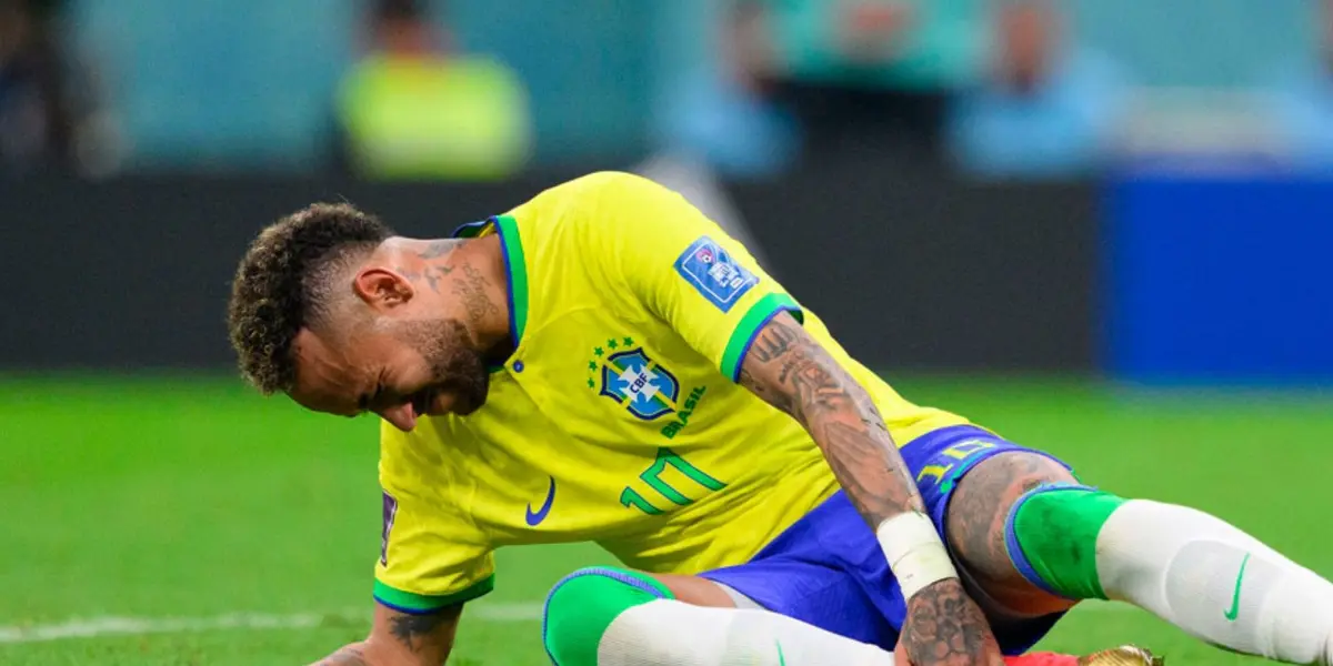 Neymar no le da muy buenas noticias a la Selección Brasil en el Mundial de Qatar 2022.