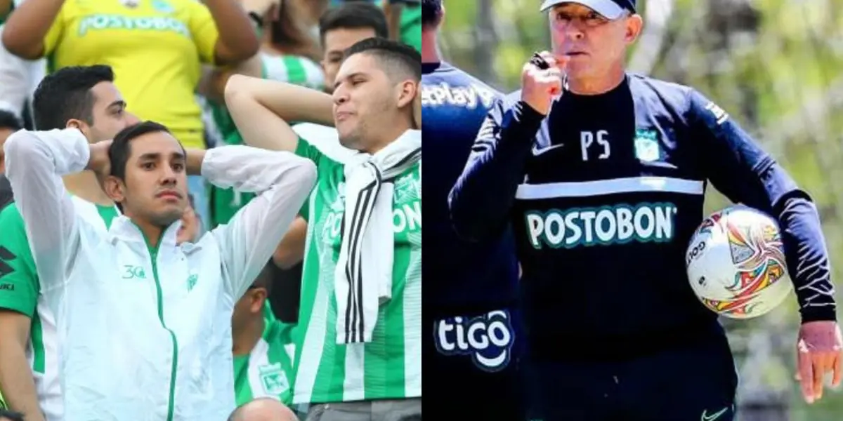 Pedro Sarmiento es el nuevo entrenador de Atlético Nacional y a los hinchas les preocupa algo.