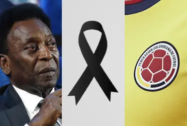 Pelé murió lamentablemente y en vida respetó mucho a un jugador de la Selección Colombia.