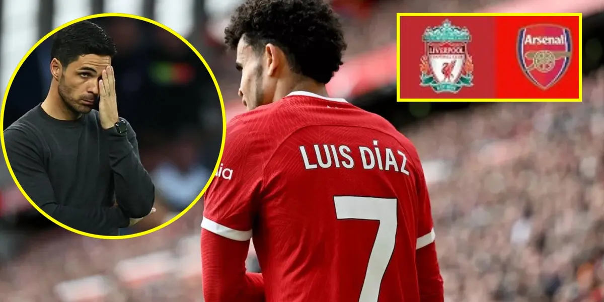Previo Liverpool vs Arsenal, estrella que pierde Arteta y el karma por Luis Díaz 