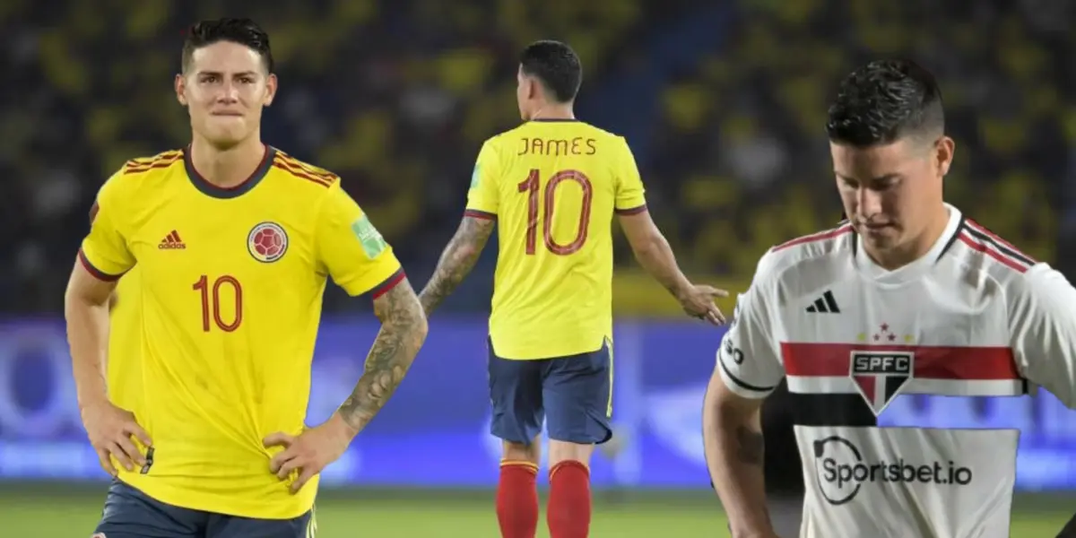 Se quedaría sin equipo y la noticia que le llega a James por Selección Colombia (Foto tomada de Futbolete)
