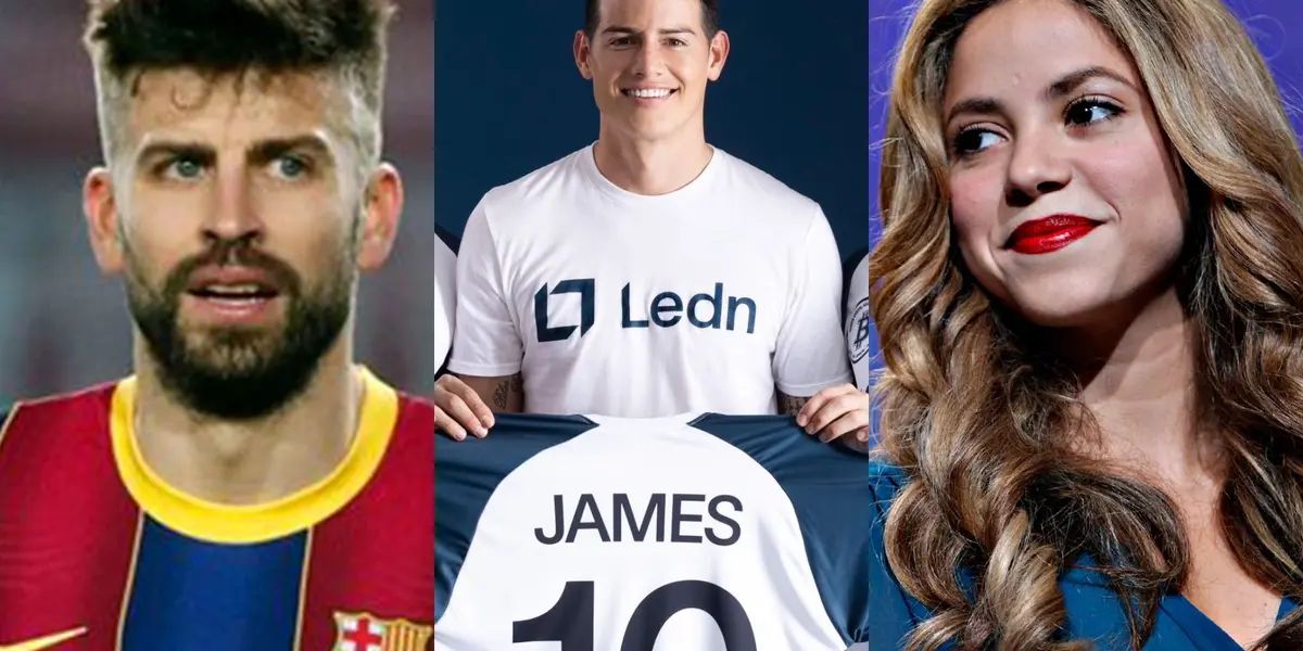 Shakira y Piqué en medio de su disputa están ganando millones, en paralelo James Rodríguez también ha presentado un nuevo negocio.