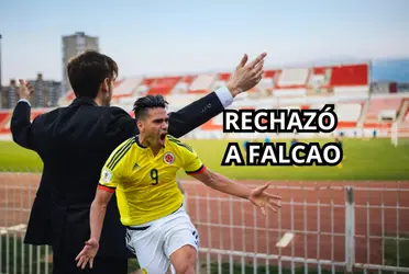 Un entrenador que antes rechazó a Radamel Falcao en Europa ahora se anima a fichar a un jugador colombiano.