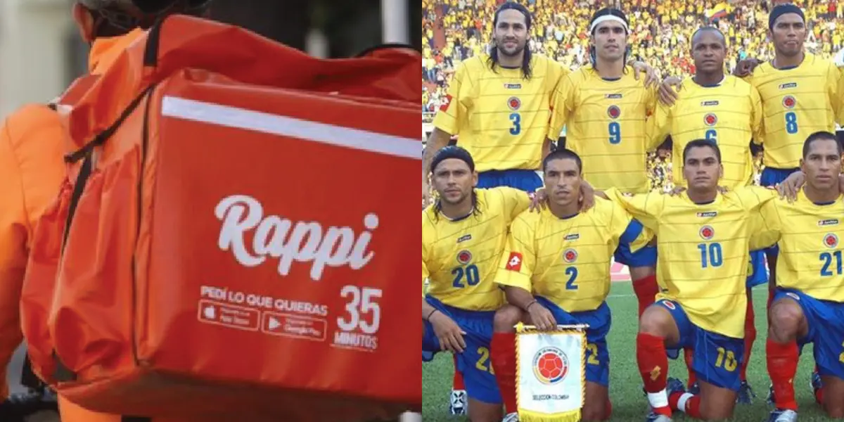 Un ex jugador de la Selección Colombia sorprendió hace poco al ser parte de una campaña donde le tocó hacer un domicilio con Rappi y Postobón.