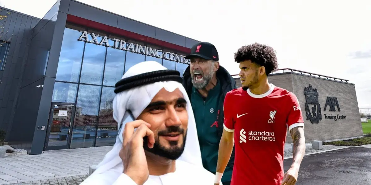 Un jeque árabe quería sacar a Luis Díaz del Liverpool y Jürgen Klopp reaccionó.