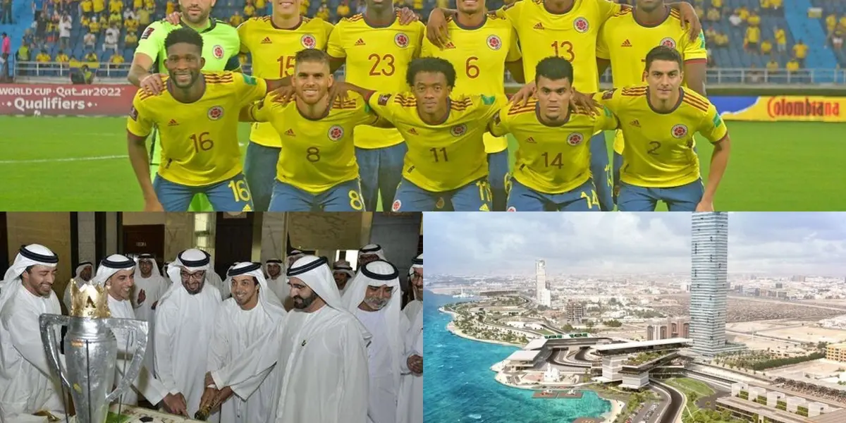 Un jugador colombiano la pasa muy bien en Arabia Saudita, rodeado de lujos y en el vídeo que está abajo te decimos quién es ⬇️⬇️⬇️