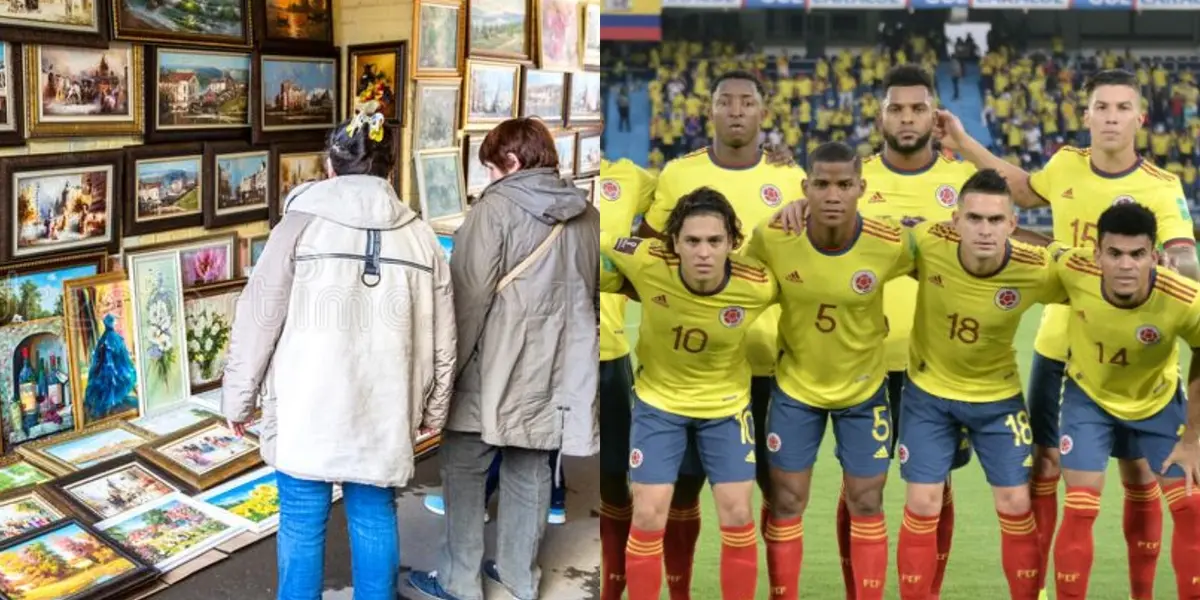Un jugador de la Selección Colombia que ha sido muy cuestionado por su falta de gol se dejó ver en redes sociales recomendando obras de arte, se trata de Miguel Ángel Borja. 