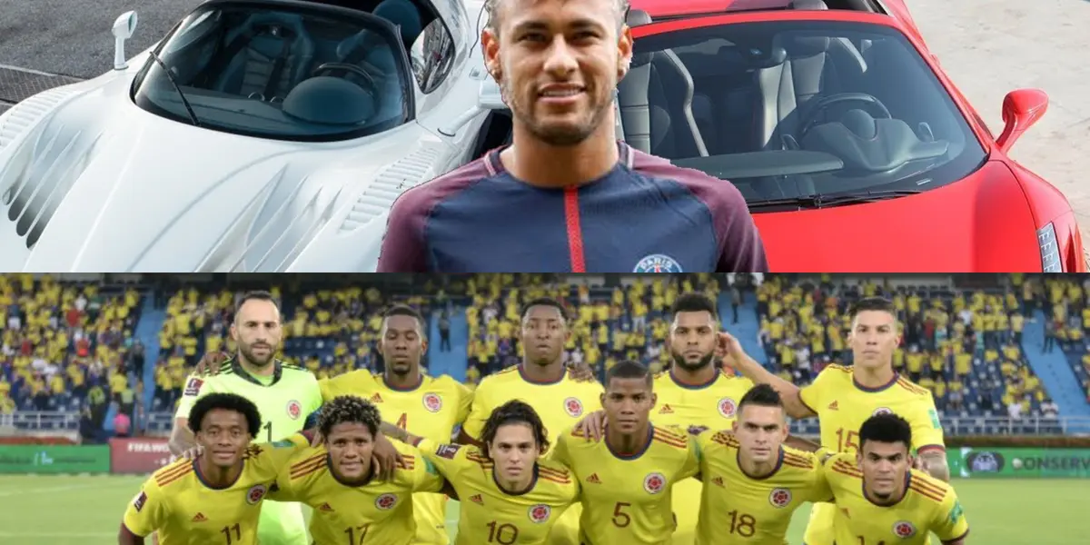 Un jugador de la Selección Colombia tiene una colección de autos como Neymar, en el vídeo que tienes abajo podrás descubrir quién es ⬇️⬇️⬇️