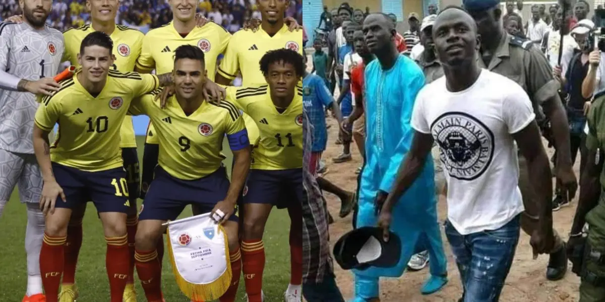 Varios jugadores de la Selección Colombia tienen fundaciones en nuestro país para ayudar a muchas personas con obras sociales, a lo Sadio Mané. 