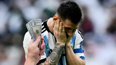 Lionel Messi se lamenta con la Selección Argentina