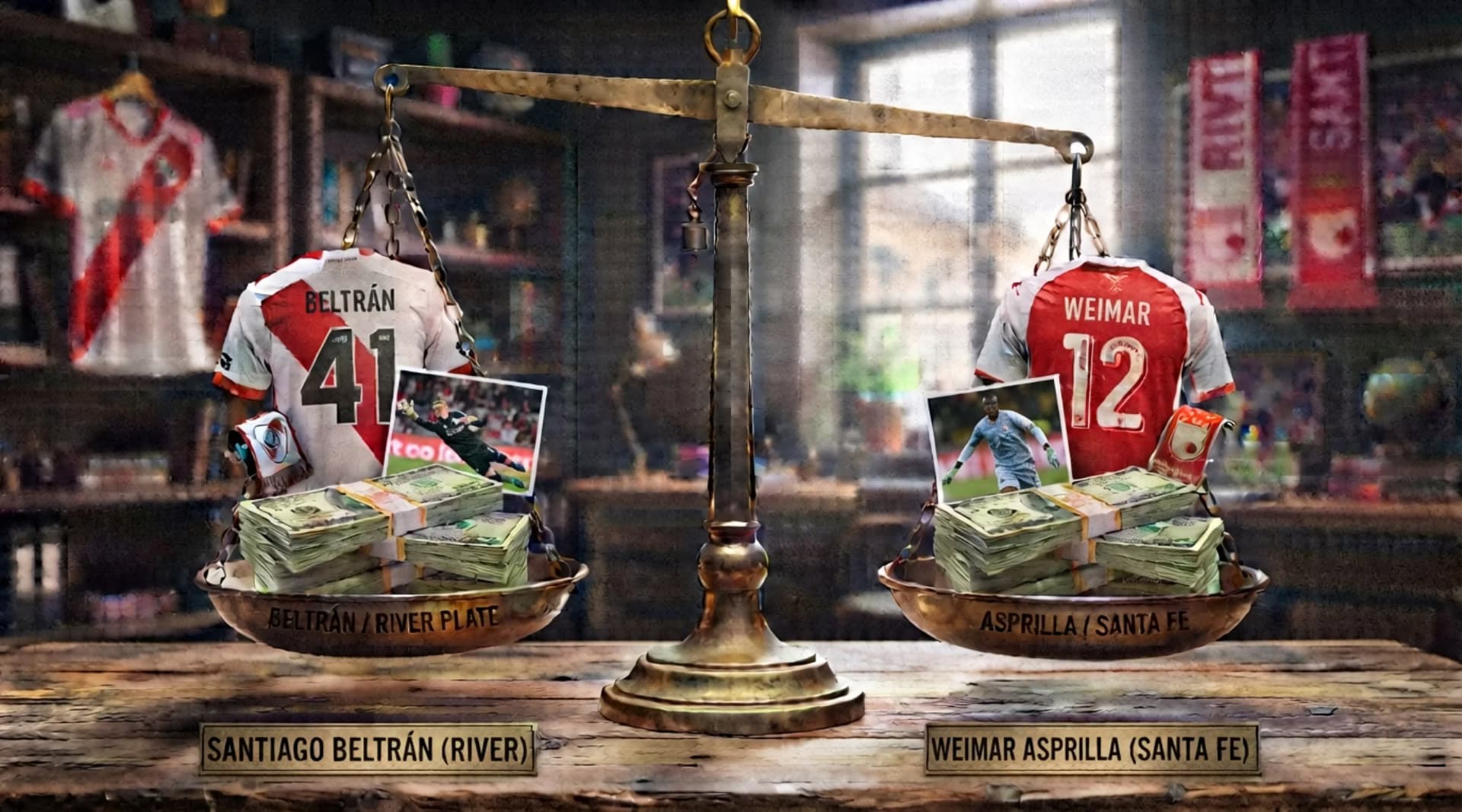 Santiago Beltrán y Weimar Asprilla