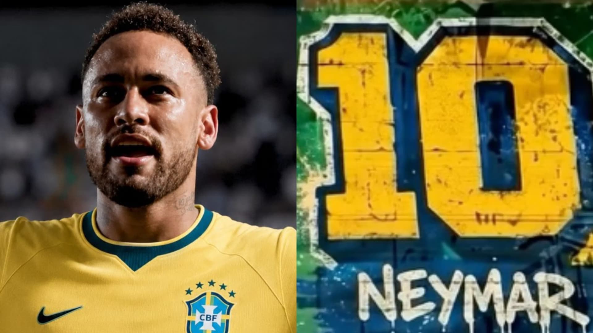 NO había otro, Neymar el 10 de Brasil