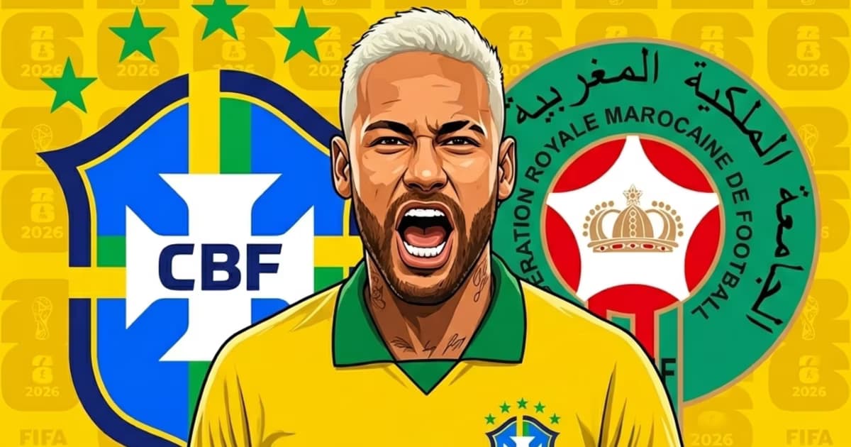 Brasil vs. Marruecos ¡Un partidazo!