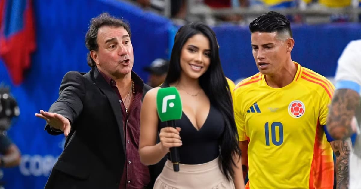 Nestor Lorenzo y James Rodríguez