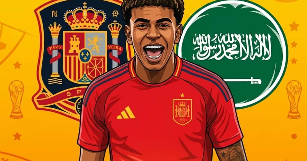Hora y canal entre España y Arabia