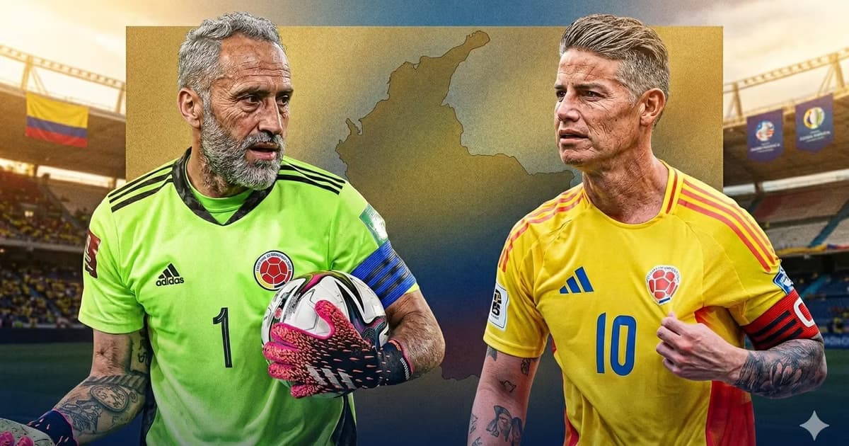 Colombia, la tercera Seelección más "vieja" del Mundial